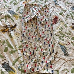 Hanna Andersson Multicolor Holiday Light Pants